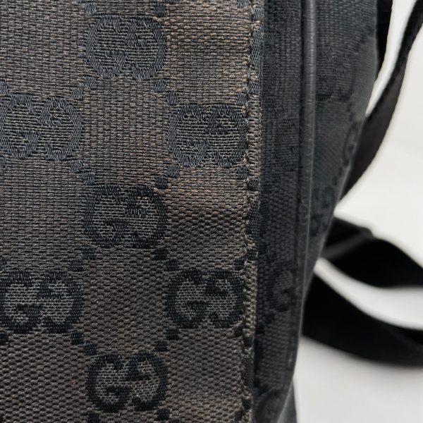 1000062320091 13 Gucci GG Pattern Shoulder Bag Crossbody Messenger GG Canvas Black