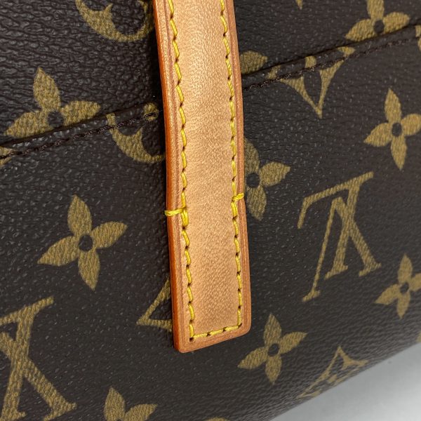 1000062509403 13 Louis Vuitton Sonatine Handbag Monogram Brown