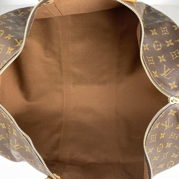 1000062634730 20 Louis Vuitton Keepall 55 Handbag Monogram Brown