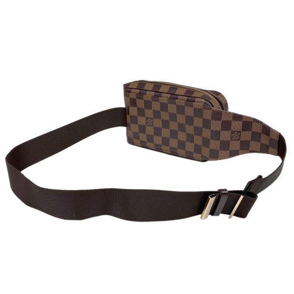 1000062676938 12 Louis Vuitton Jeronimos Damier Waist Bag Brown