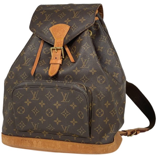 1000062766035 11 Louis Vuitton Montsouris GM Backpack Monogram Brown