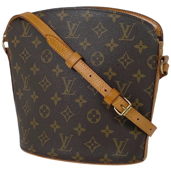 1000062790788 11 Louis Vuitton Drouot Crossbody Bag Monogram Brown