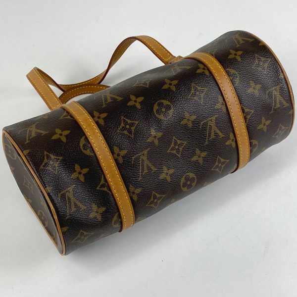 1000062790795 12 Louis Vuitton Papillon 26 Barrel Handbag Monogram Brown