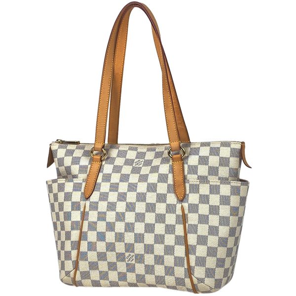 1000062803280 11 Louis Vuitton Totally PM Shoulder Tote Bag Damier White