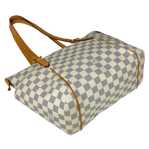 1000062803280 12 Louis Vuitton Totally PM Shoulder Tote Bag Damier White