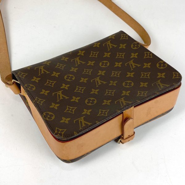 1000062803778 12 Louis Vuitton Cartesier Crossbody Shoulder Bag Monogram Brown