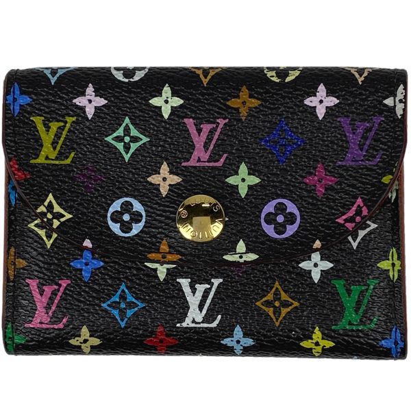 1000062805482 11 Louis Vuitton Anvelope Business Card Holder Monogram Multicolor Black