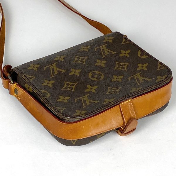 1000062805512 12 Louis Vuitton Mini Cartesiere Crossbody Bag Monogram Brown