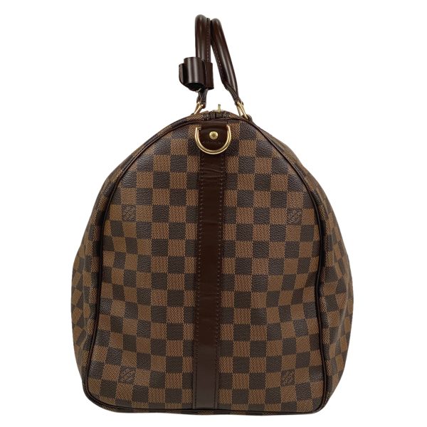 1000062821598 12 Louis Vuitton Keepall Bandouliere 55 2WAY Shoulder Bag Damier Brown