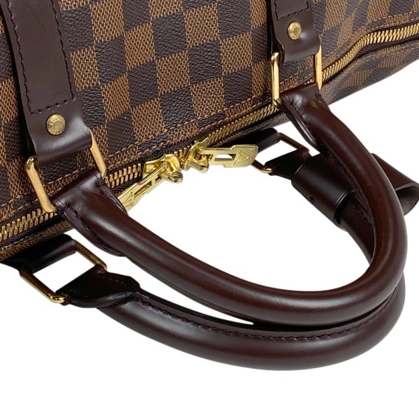 1000062821598 19 Louis Vuitton Keepall Bandouliere 55 2WAY Shoulder Bag Damier Brown