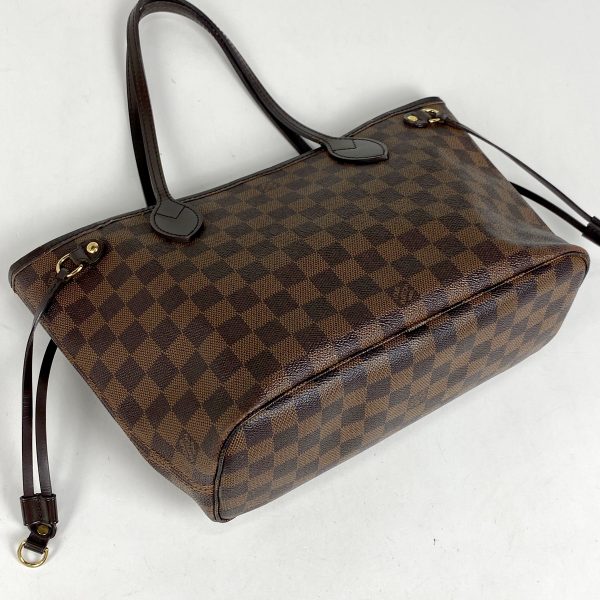 1000062895711 12 Louis Vuitton Neverfull PM Tote Bag Damier Brown