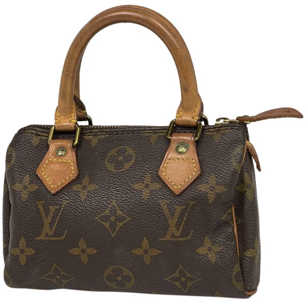 1000062924602 11 Louis Vuitton Mini Speedy Boston Handbag Monogram Brown