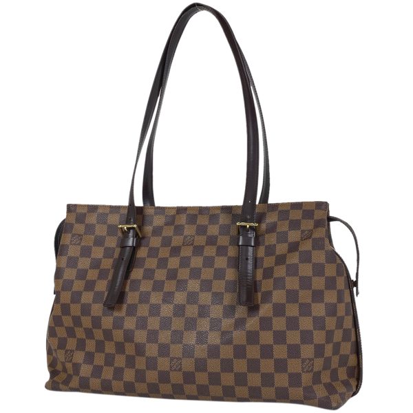 1000062939453 11 Louis Vuitton Chelsea Tote Bag Damier Brown