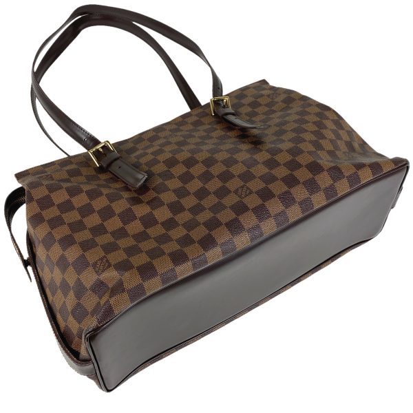 1000062939453 12 Louis Vuitton Chelsea Tote Bag Damier Brown