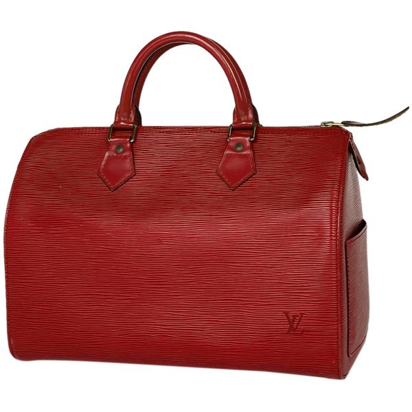 1000062967791 11 Louis Vuitton Speedy Boston Bag Epi Castilian Red