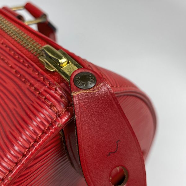 1000062967791 16 Louis Vuitton Speedy Boston Bag Epi Castilian Red