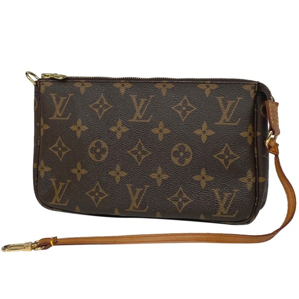 1000062974225 11 Louis Vuitton Pochette Accessories Monogram Makeup Pouch Brown