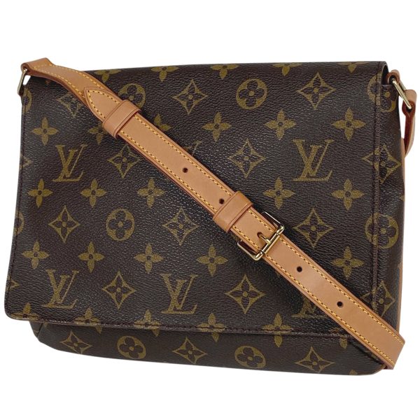 1000062974232 11 Louis Vuitton Musette Tango Short Monogram Shoulder Bag Brown