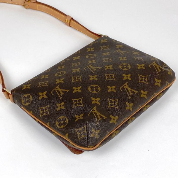 1000062974232 12 Louis Vuitton Musette Tango Short Monogram Shoulder Bag Brown