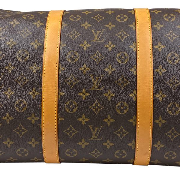 1000062978957 12 Louis Vuitton Keepall Bandouliere 60 Monogram Travel Business Boston Bag Brown