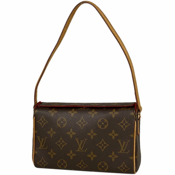 1000063070186 11 Louis Vuitton Recital One Shoulder Handbag Monogram Brown