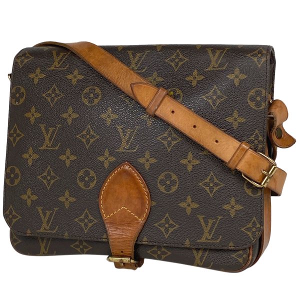 1000063083001 11 Louis Vuitton Cartesier Crossbody Shoulder Bag Monogram Brown