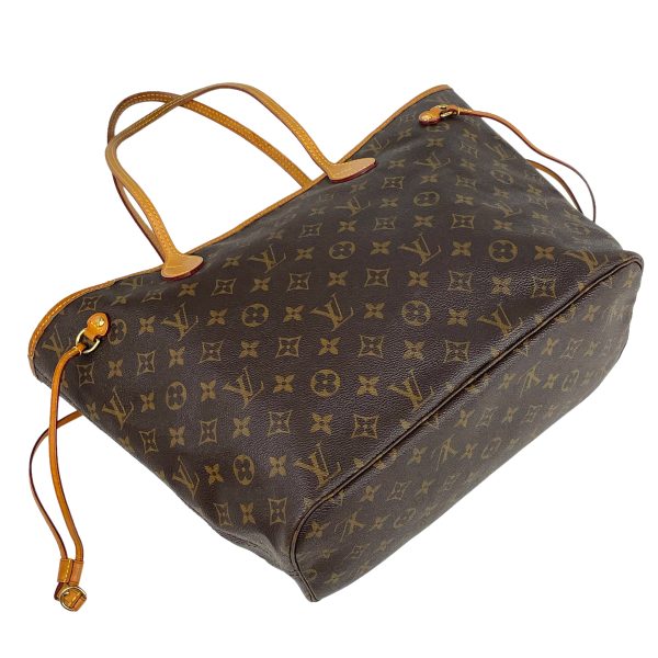 1000063144429 12 Louis Vuitton Neverfull MM Shoulder Tote Bag Monogram Brown