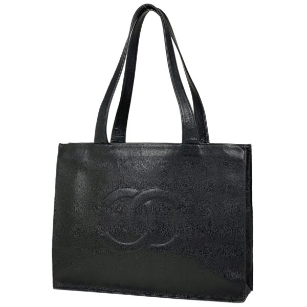 1000063151625 11 Chanel Cocomark Tote Bag Shoulder Bag Black