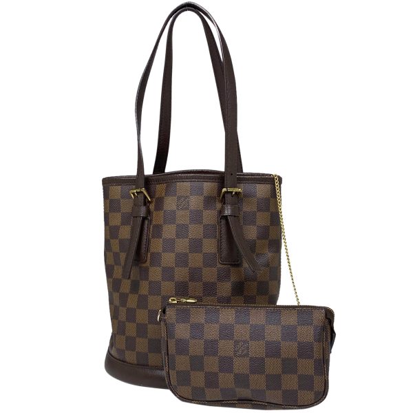 1000063218281 11 Louis Vuitton Male Handbag Damier Brown