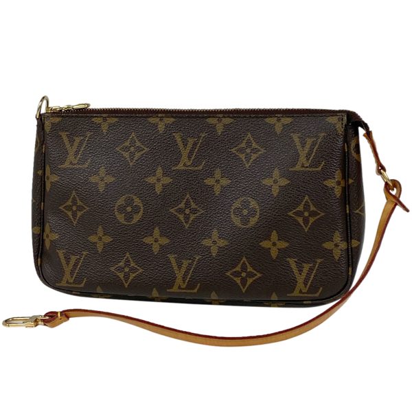 1000063218496 11 Louis Vuitton Pochette Accessories Makeup Pouch Monogram Brown