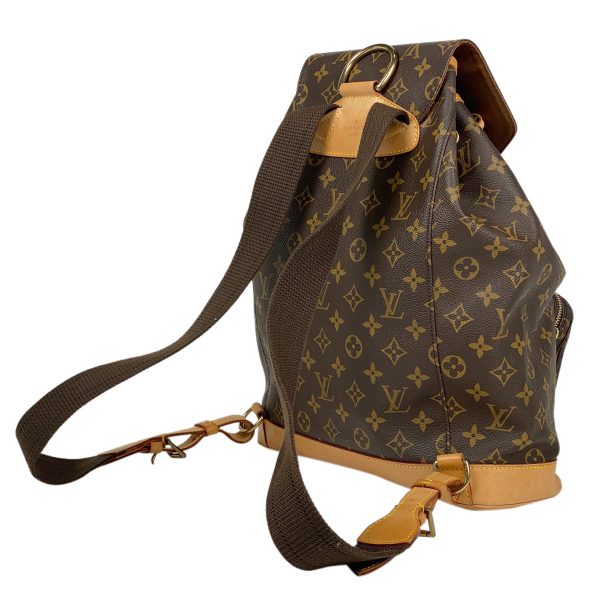 1000063219370 12 Louis Vuitton Monsori GM Backpack Monogram Brown