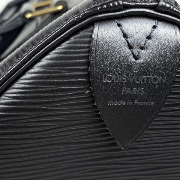 1000063342962 14 Louis Vuitton Speedy 25 Epi Boston Bag Black