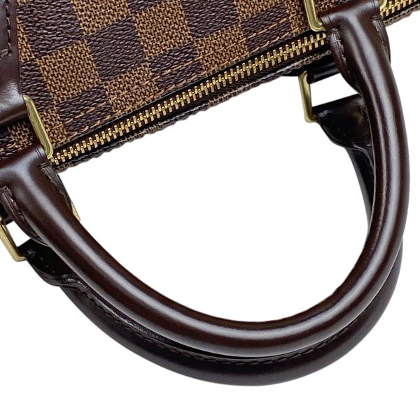 1000063414201 17 Louis Vuitton Speedy 30 Boston Bag Damier Brown