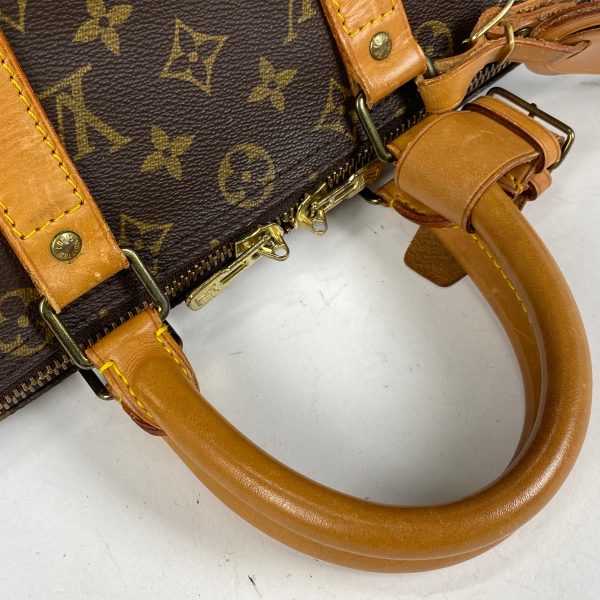 1000063414843 16 Louis Vuitton Keepall 45 Handbag Monogram Brown