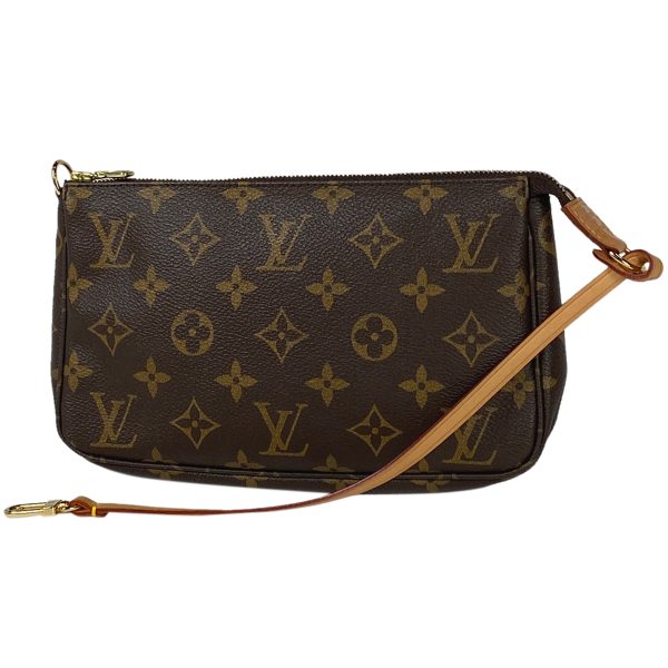 1000063418933 11 Louis Vuitton Pochette Accessories Makeup Pouch Monogram Brown