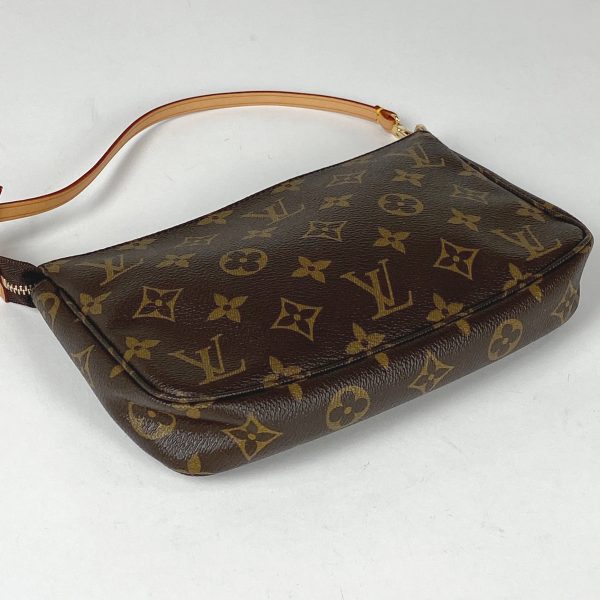 1000063418933 12 Louis Vuitton Pochette Accessories Makeup Pouch Monogram Brown