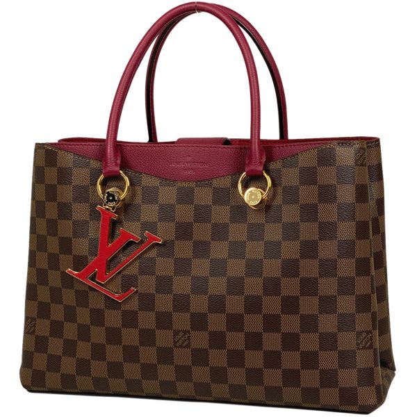 1000063513669 11 Louis Vuitton LV Riverside 2WAY Shoulder Bag Damier Brown