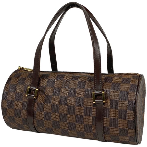 1000063539256 11 Louis Vuitton Papillon 26 Barrel Bag Damier Brown