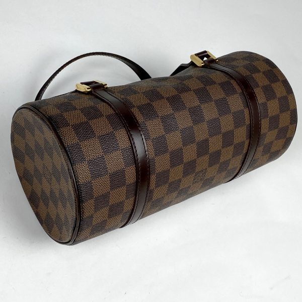 1000063539256 12 Louis Vuitton Papillon 26 Barrel Bag Damier Brown