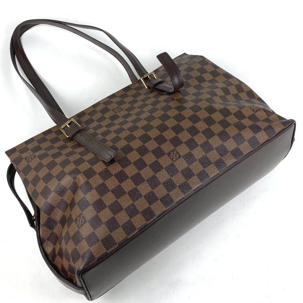 1000063578637 12 Louis Vuitton Chelsea Tote Bag Damier Brown