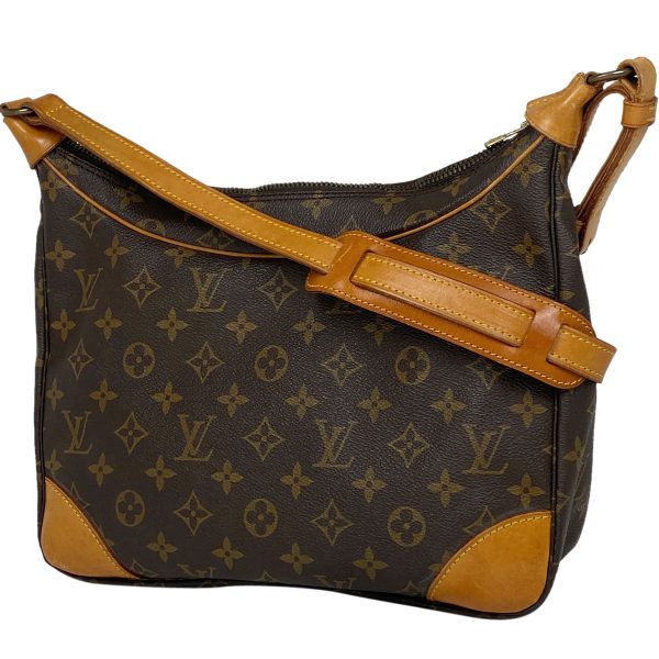 1000063588247 11 Louis Vuitton Boulogne 30 Shoulder Bag Monogram Brown