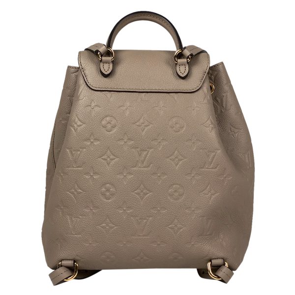 1000063588360 13 Louis Vuitton Montsouris PM Backpack Monogram Empreinte Beige