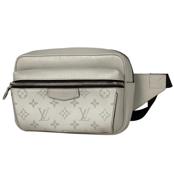 1000063592046 11 Louis Vuitton Bum Bag Monogram Eclipse Taigarama White