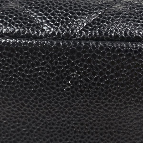 1000063632940 16 Chanel Cocomark Chain Tote Bag Matelasse PST Caviar Skin Black