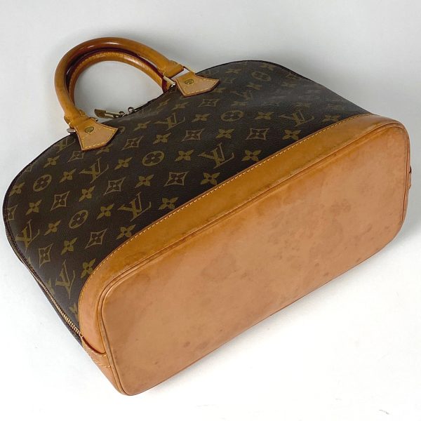 1000063699110 12 Louis Vuitton Alma Handbag Monogram Brown