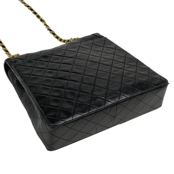 1000063803494 12 Chanel Coco Mark Chain Shoulder Bag Matelasse CC Mark Shoulder Bag Leather Black