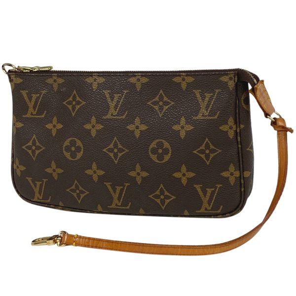 1000063828947 11 Louis Vuitton Pochette Accessories Monogram Cosmetic Pouch Brown