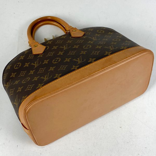 1000063831947 12 Louis Vuitton Alma Monogram Handbag Brown