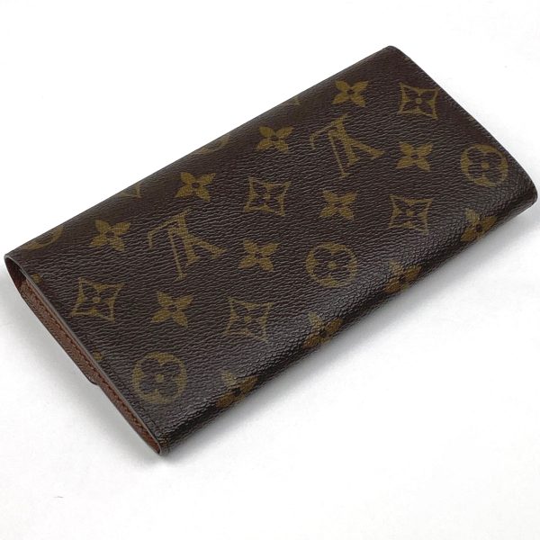 1000063882222 12 Louis Vuitton Portefeuille Sara Bill Purse Coin Purse Bifold Long Wallet Monogram Brown