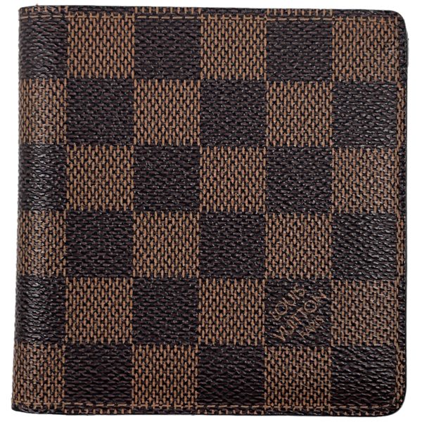 1000063895949 11 Louis Vuitton Porte Bier Credit Billfold Card Holder Bifold Wallet Damier Brown